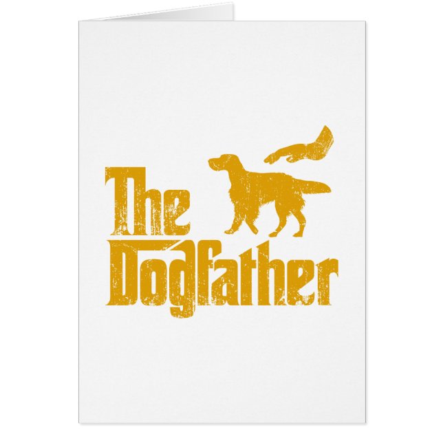 Cartão Setter inglês (Frente)