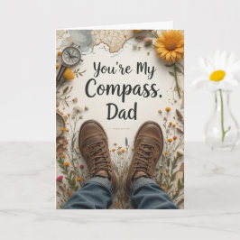 Cartão Seu Dia de os pais de Pai de Passe