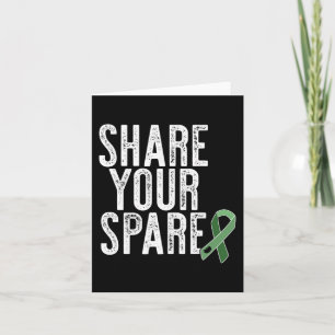 Cartão Seu doador de órgãos renais não substituto Mem