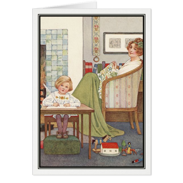 Cartão Seu livro de Millicent Sowerby (Frente)