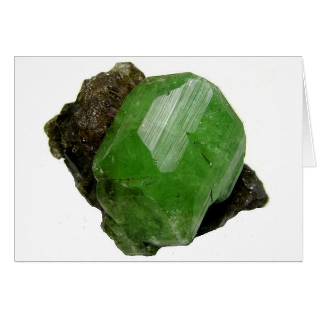 Cartão Seu Presente De Garnet Tsavorite! (Frente Horizontal)