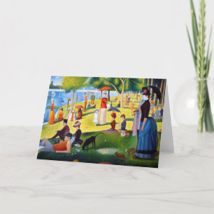 Cartão Seurat: A Sunday at La Grande Jatte