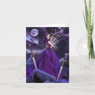 Cartão Seven of Swords