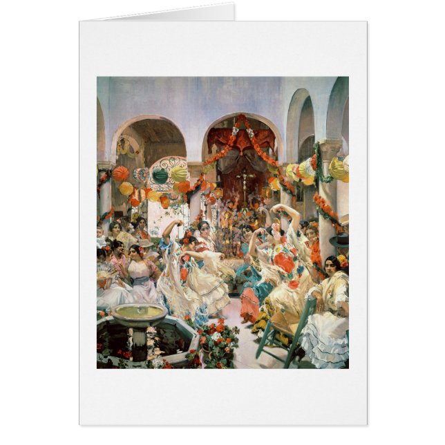 Cartão Sevilha (óleo na canvas) (Frente)
