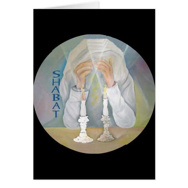 Cartão Shabbat (Frente)
