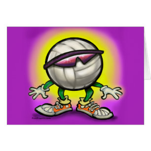 Cartão Shades de Voleibol