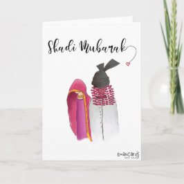 Cartão Shadi Mubarak para Dulha Dulhan