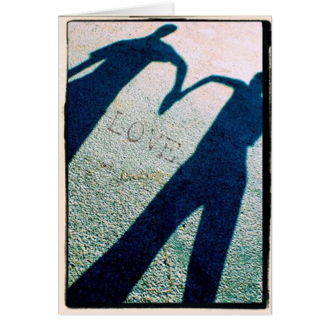Cartão Shadows of Love Card (Frente)