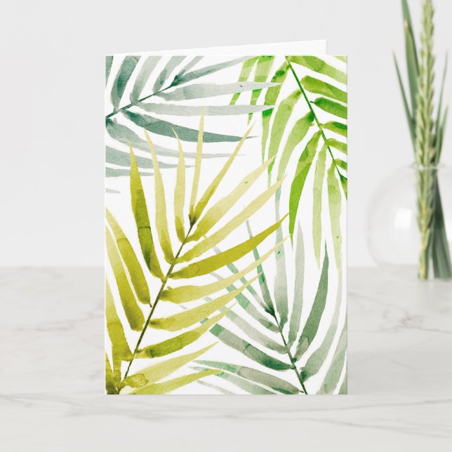 Cartão Shady Palms (Frente)