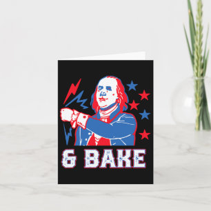 Cartão Shake And Ke Bebendo Presidentes Americanos Feliz