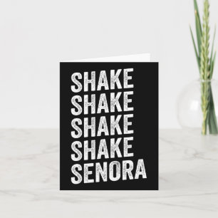 Cartão Shake Senora Halloween