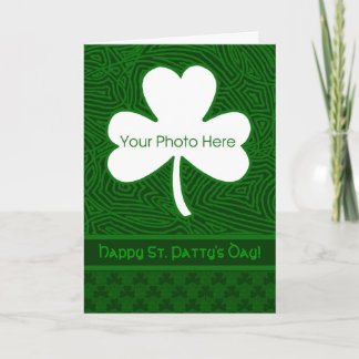 Cartão Shamrock Photo