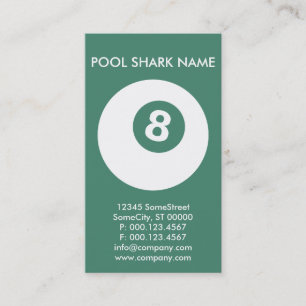 cartão SHARK de PISCINA personalizado