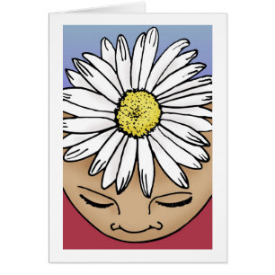 Cartão Shasta Daisy