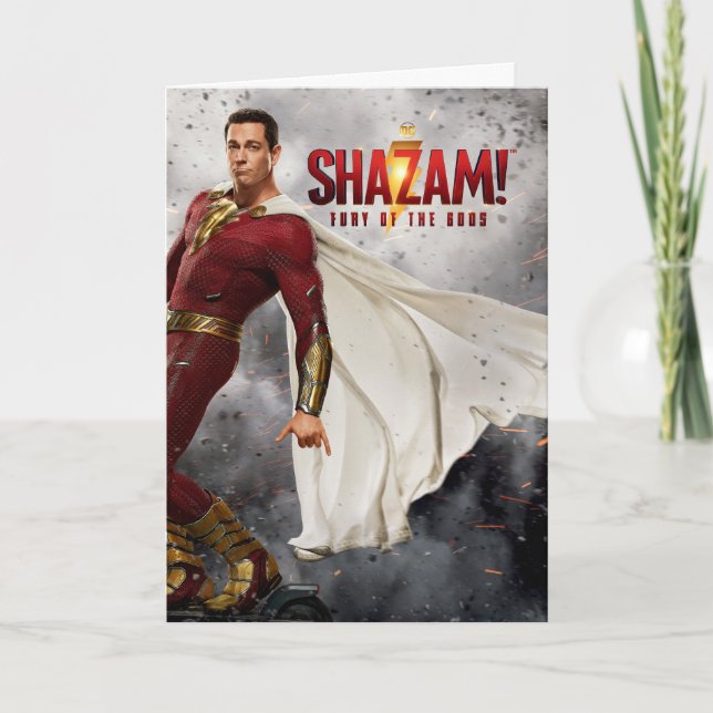 Cartão SHAZAM! Fury of the Gods | Hang Loose Movie Poster (Frente)