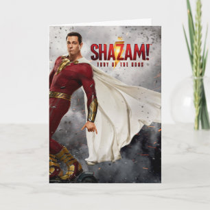 Cartão SHAZAM! Fury of the Gods   Hang Loose Movie Poster