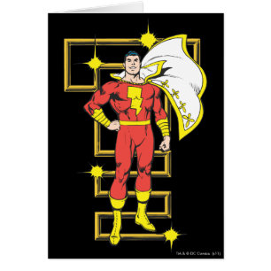 Cartão SHAZAM Poses