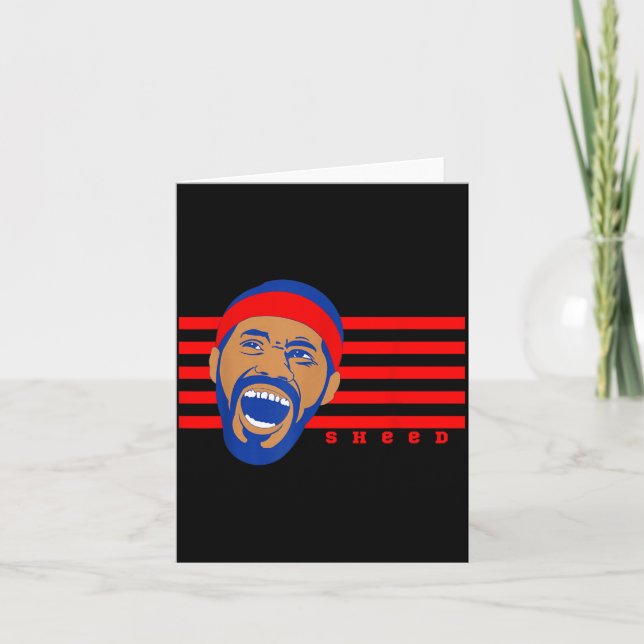 Cartão Sheed, Basketball Legends, Rasheed, Don't Lie, Wal (Frente)