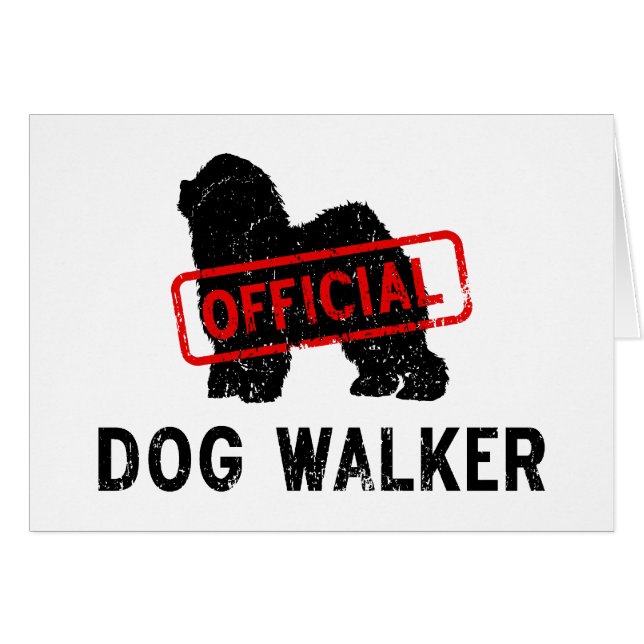 Cartão Sheepdog inglês velho (Frente Horizontal)