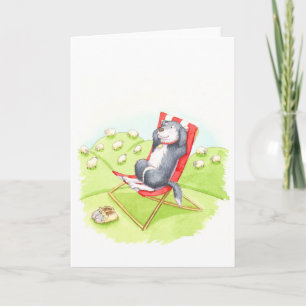 Cartão Sheepdog Retirement.