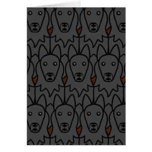 Cartão Sheepdogs belgas