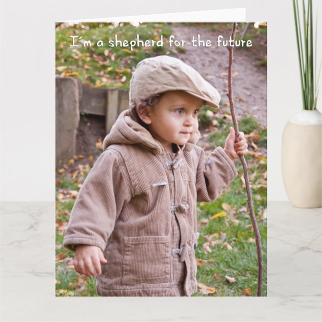 Cartão Shepard for the future (Frente)