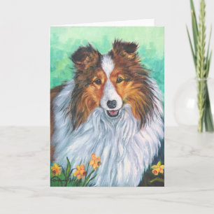 Cartão Shetland Sheepdog Greeting Cards