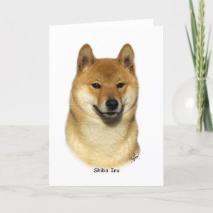 Cartão Shiba Inu