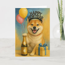 Shiba Inu Feliz Ano Novo