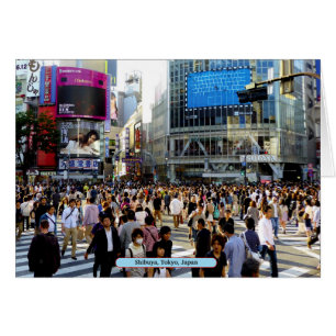 Cartão Shibuya, Tóquio, Japão