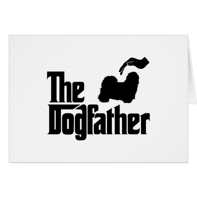 Cartão Shih Tzu (Frente Horizontal)