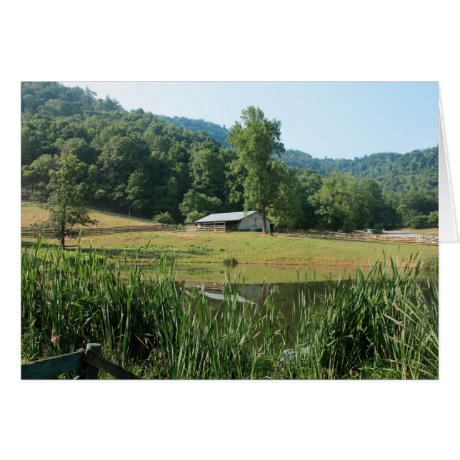 Cartão Shiloh Stables (Frente horizontal)