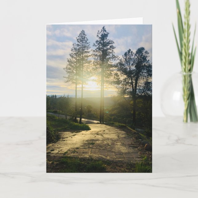 Cartão Shining Hope - Folded Greeting Card (Frente)