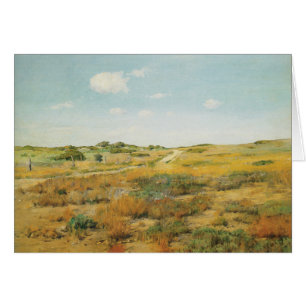 Cartão Shinnecock Hills por William Merritt Chase
