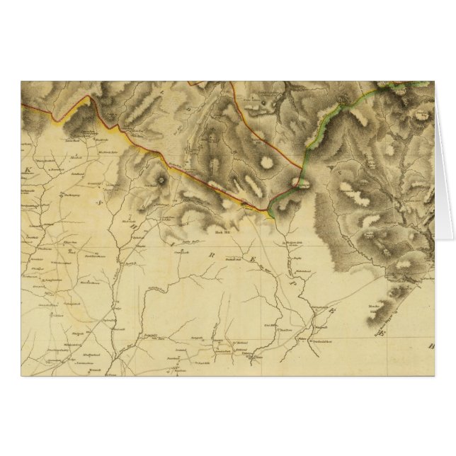 Cartão Shire de Edimburgo Sul (Frente Horizontal)