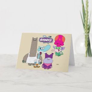 Cartão Shnitzel, Mung, Chowder e Truffles