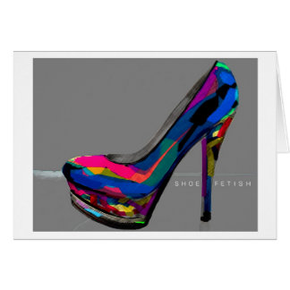 CARTÃO SHOE-FETISH