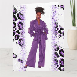 Cartão Shopp Sista da Rainha Negra Africana Melanin