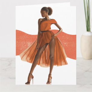 Cartão Shopp Sista da Rainha Negra Africana Melanin