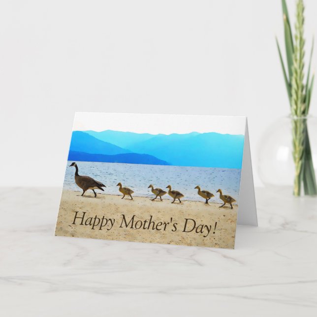 Cartão Shore Patrol Canada Geese (Frente)