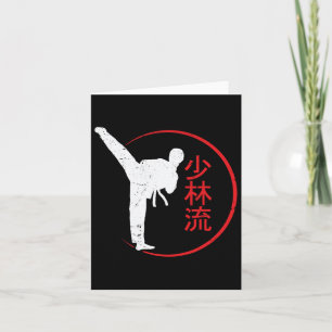 Cartão Shorin Ryu Karate Melhor Arte Marcial Desde 1933 2