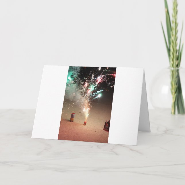 Cartão Show do Fireworks (Frente)