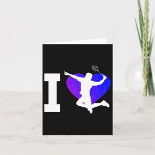 Cartão Shuttle Jogador Dminton Masculino