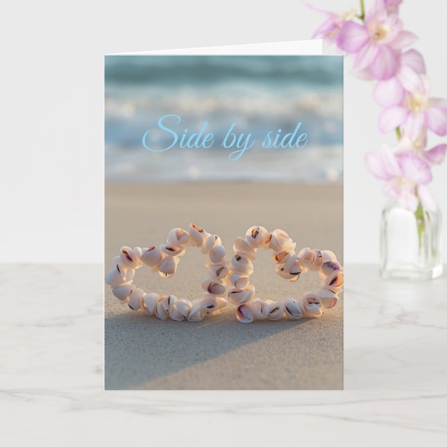 Cartão Side by side (Orquídea)