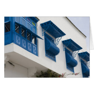 Cartão Sidi Bou Said, Tunísia