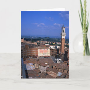 Cartão Siena Tuscany Itália