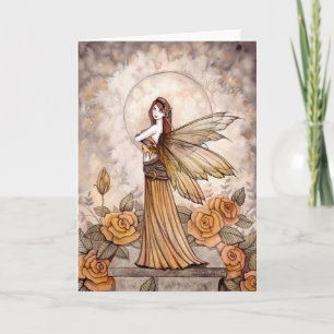 Cartão Sienna Rose Fairy por Molly Harrison