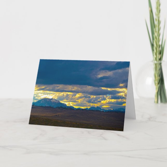 Cartão Sierra Nevada HDR (Frente)