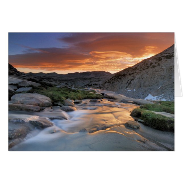 Cartão Sierra Wave sobre Yosemite (Frente Horizontal)