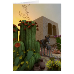 Cartão Siesta silencioso